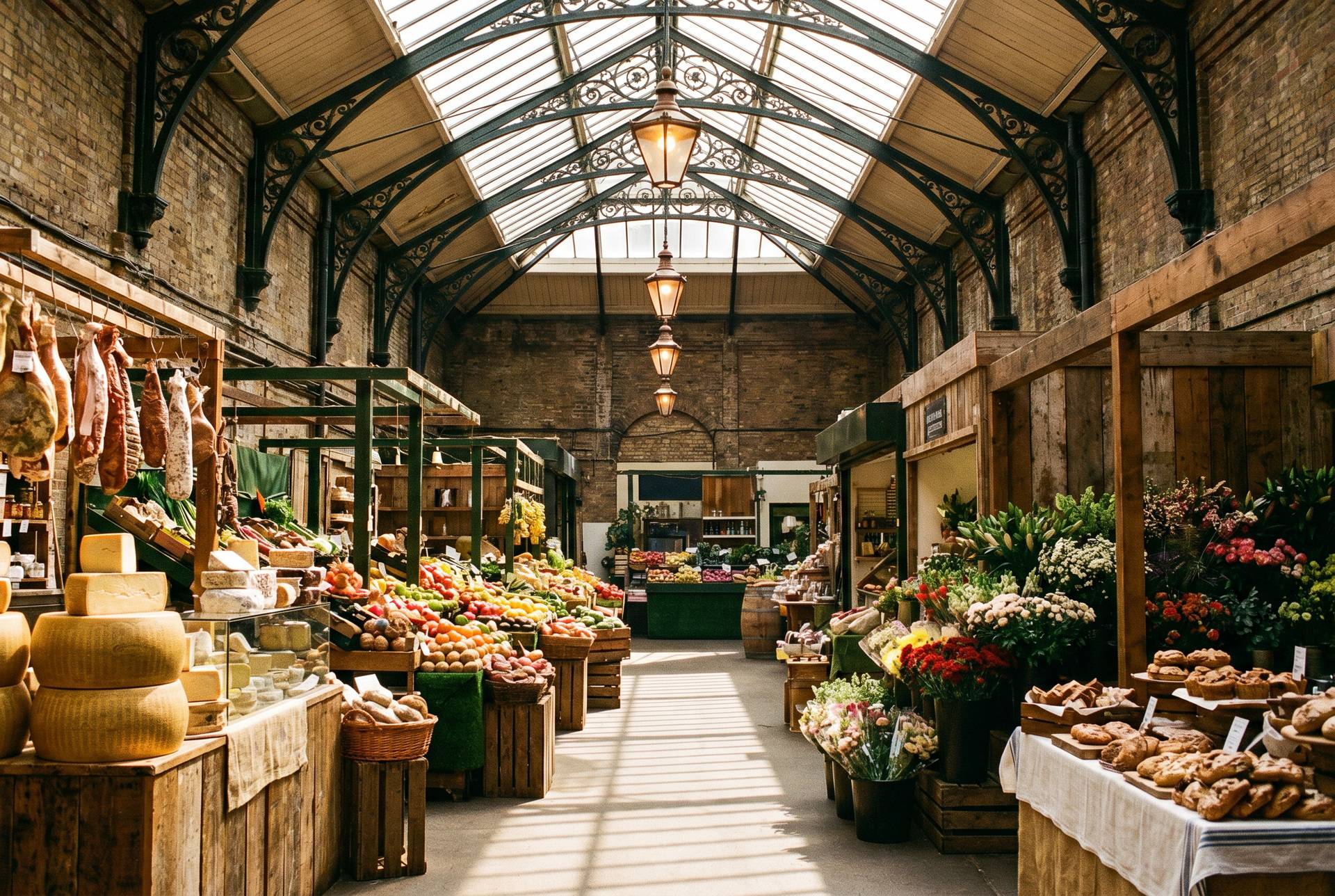 Historic market hall